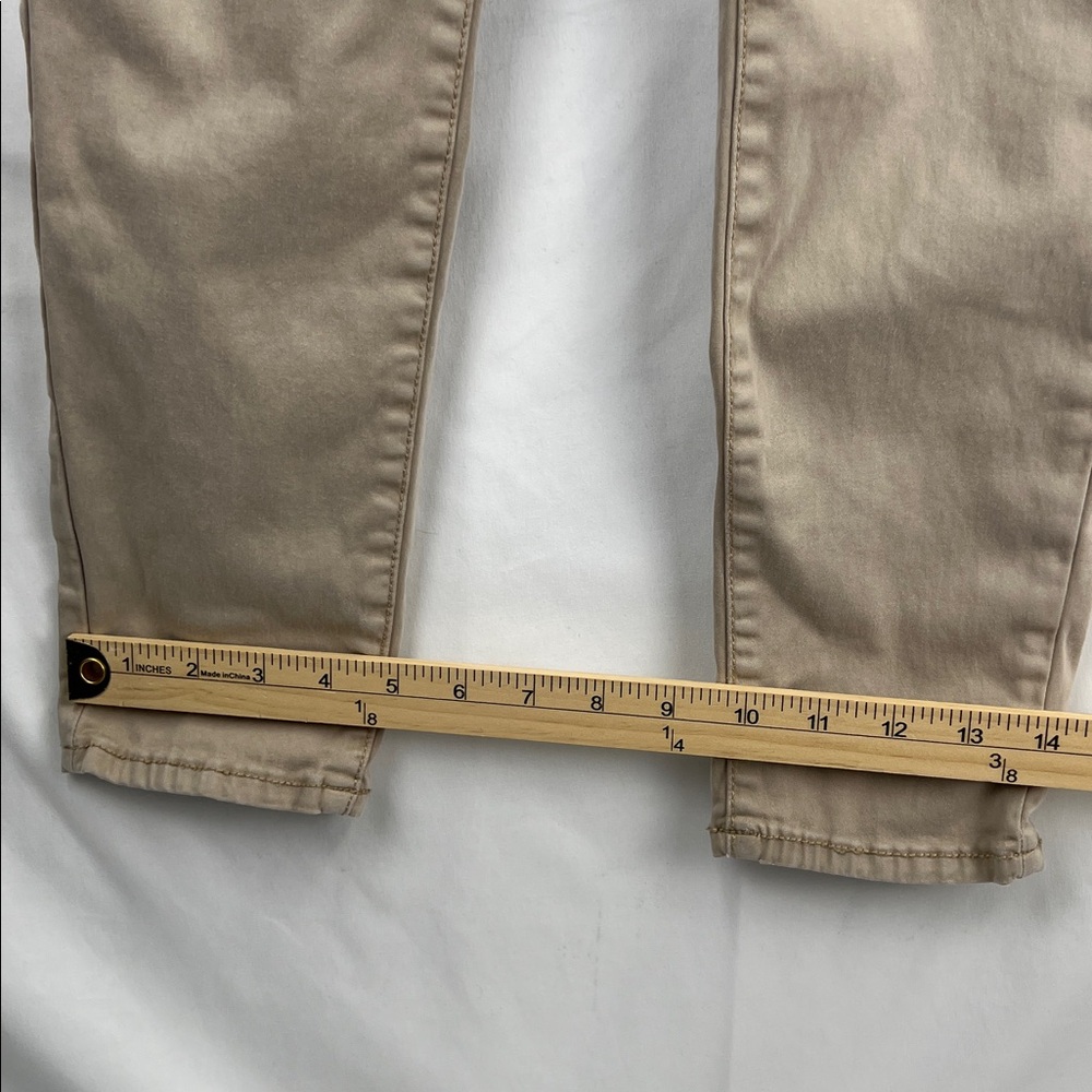 American Eagle - Women’s Jeans - Khaki - Size 12 Short - Super High Rise Jegging - Picture 5 of 11